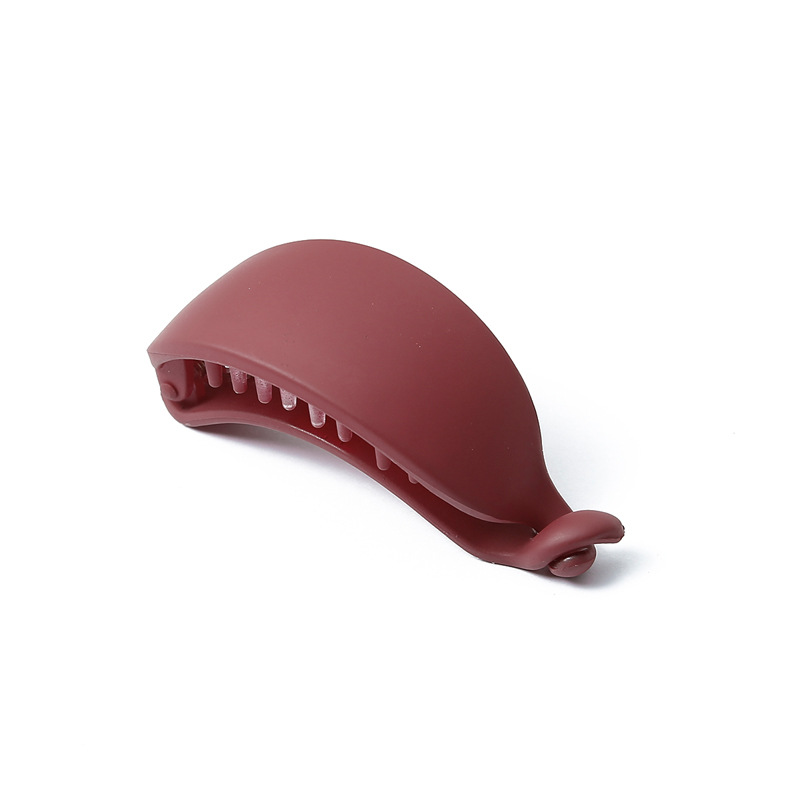 High Ponytail Buckle Clip Hairpin Half Back Of Head