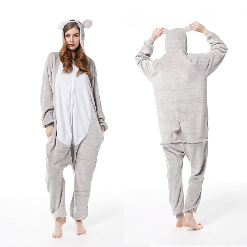 Title 4, Koala cartoon animal Flannel Pajamas