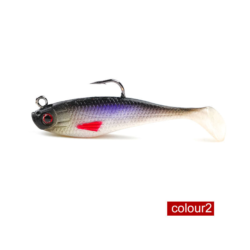 Title 3, Luminous Simulation Color Soft Bait with Silica...