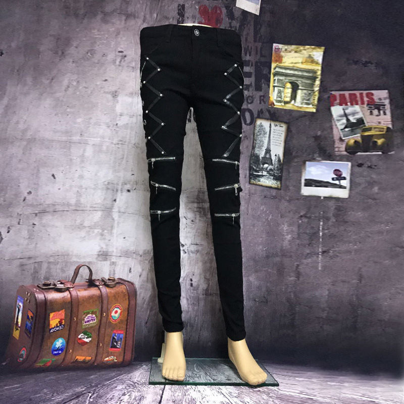 Title 5, Pantaloni casual da uomo Hair Stylist Moda Pant...