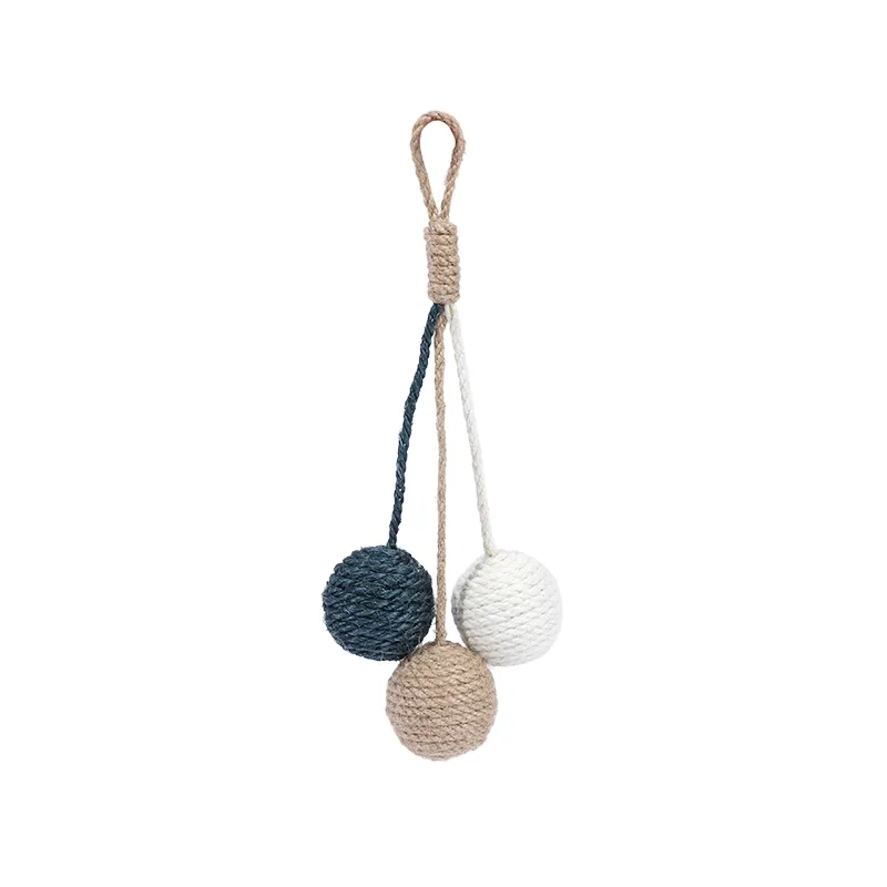 Cat Toy Funny Stick Bite Resistant Catnip Ball - Mixed Color Combination