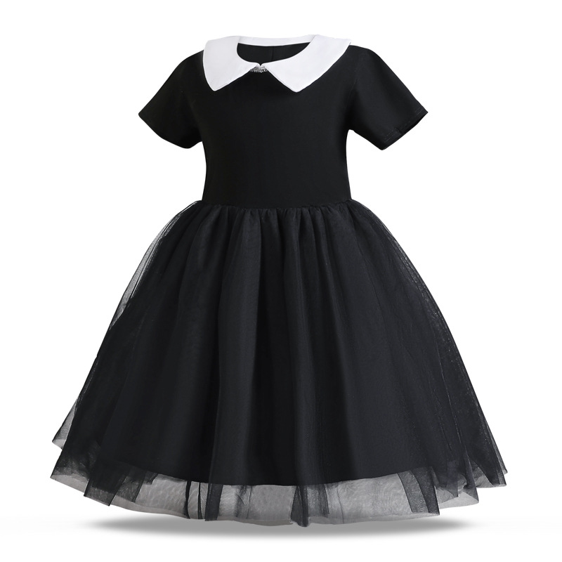 Title 2, Doll Collar Mesh Umbrella Princess Dress