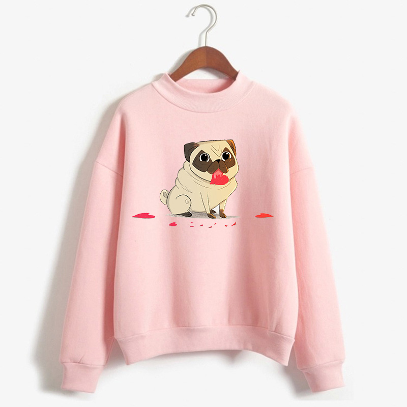 Title 9, Beautiful and cute pug print sweatshirt, perfec...