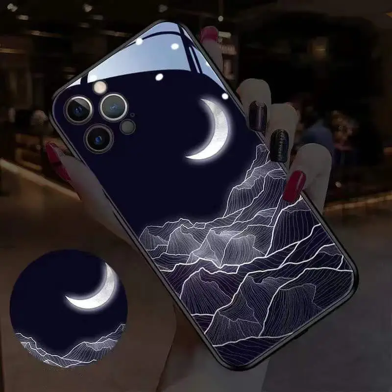 13promax Luminous Mobile Phone Case Is Suitable For Fashion