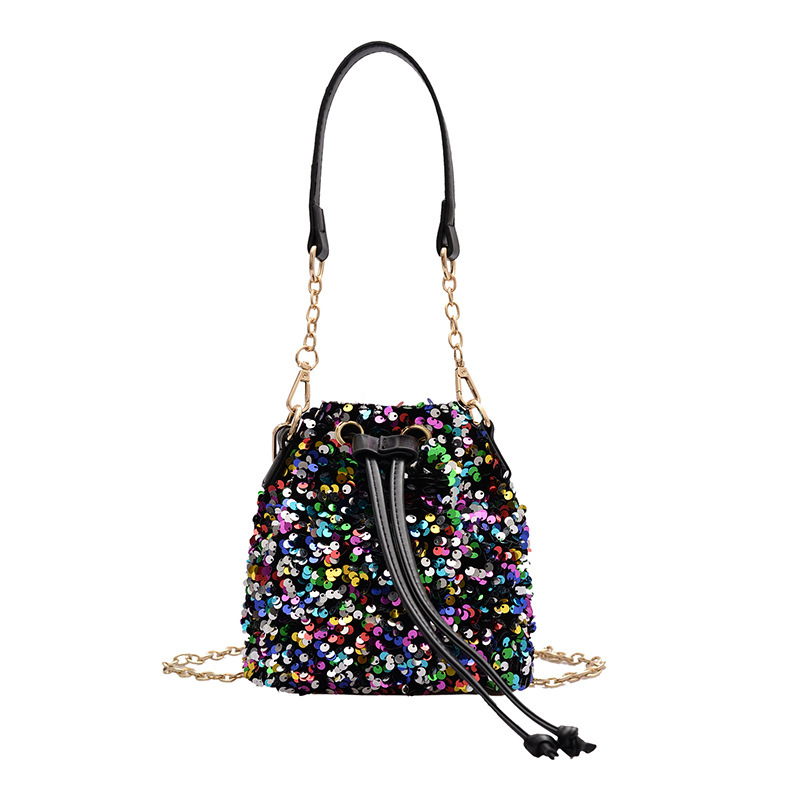 Title 8, Sequins Cute Mermaid Female Shoulder Messenger...