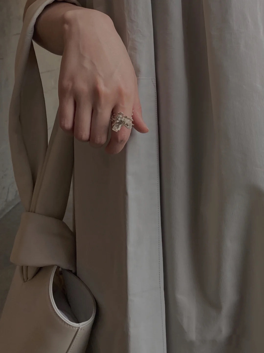 French Elegant Tencel Dress Is Thin And Loose Temperament Skirt