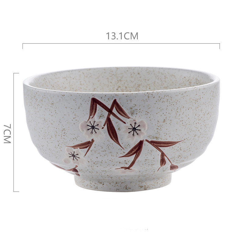 Title 17, Creative Personality Vintage Ceramic Rice Bowl