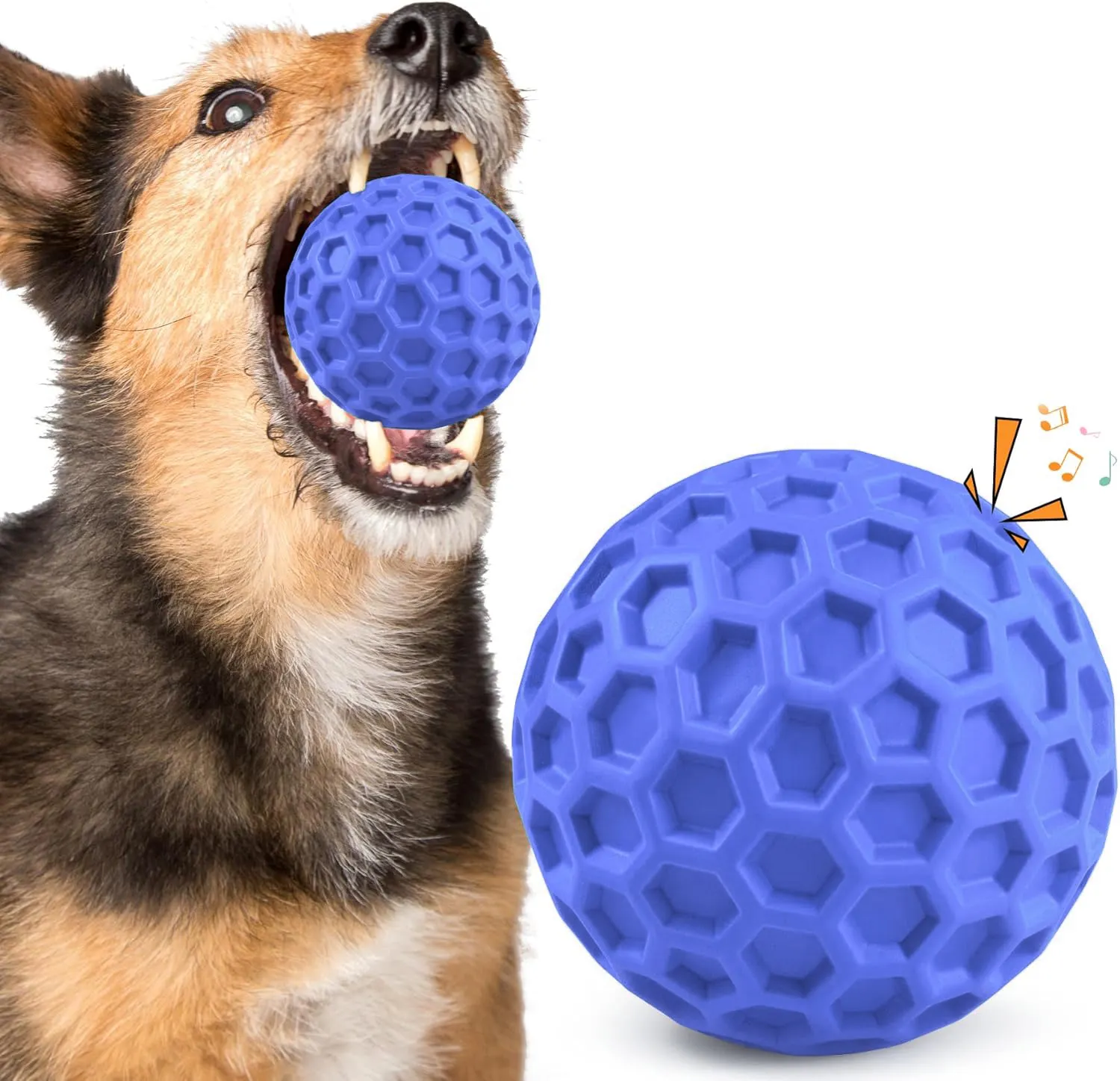 Squeaky Dog Toys For Aggressive Chewers, Indestructible