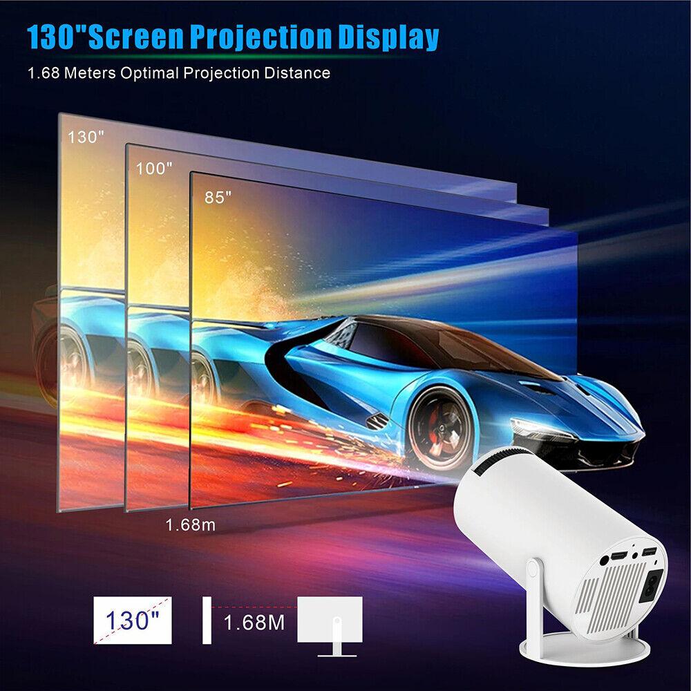 5G 4K Projector Smart HD LED WiFi Bluetooth H DMI USB Android Office Home — image 3