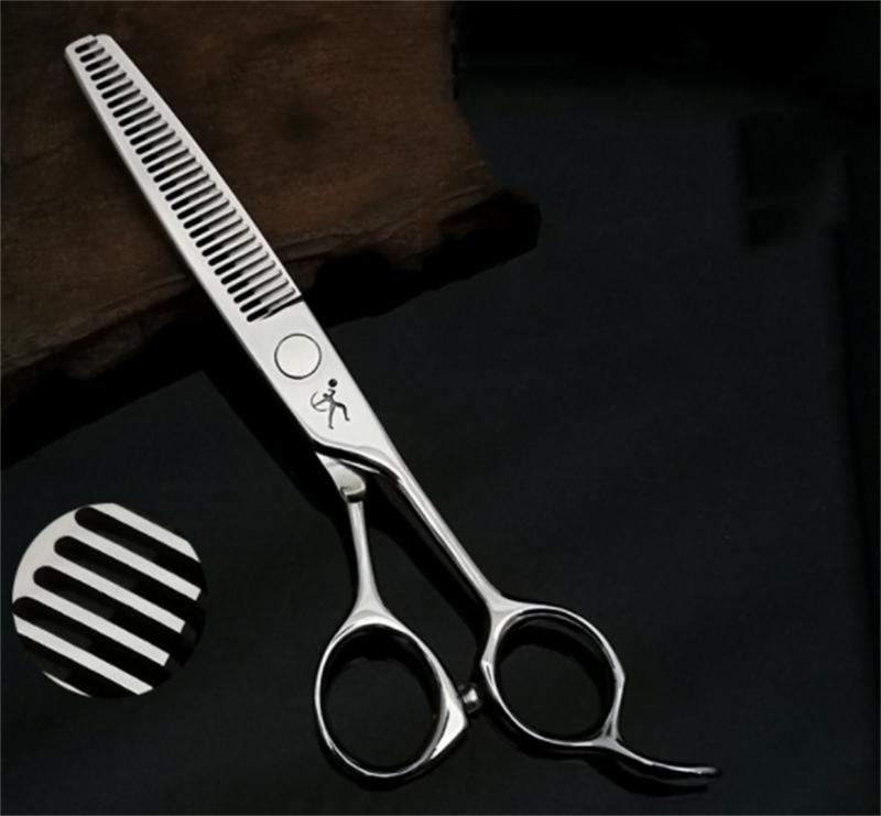 6.0inch seamless tooth scissor