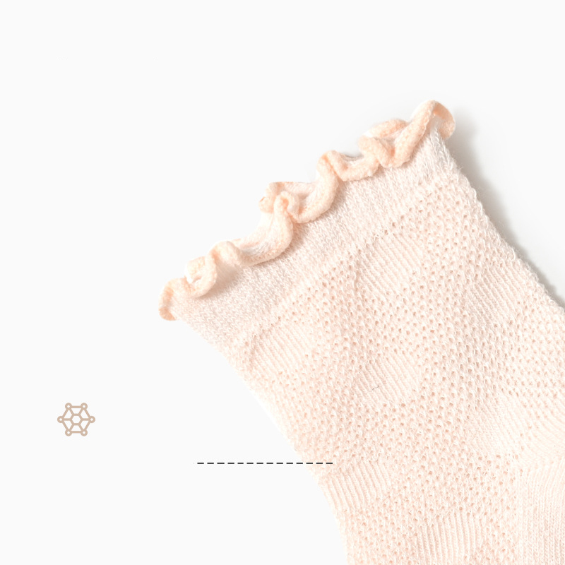Summer Thin Spring And Summer Mid-tube Loose-mouth Baby Children's Socks
