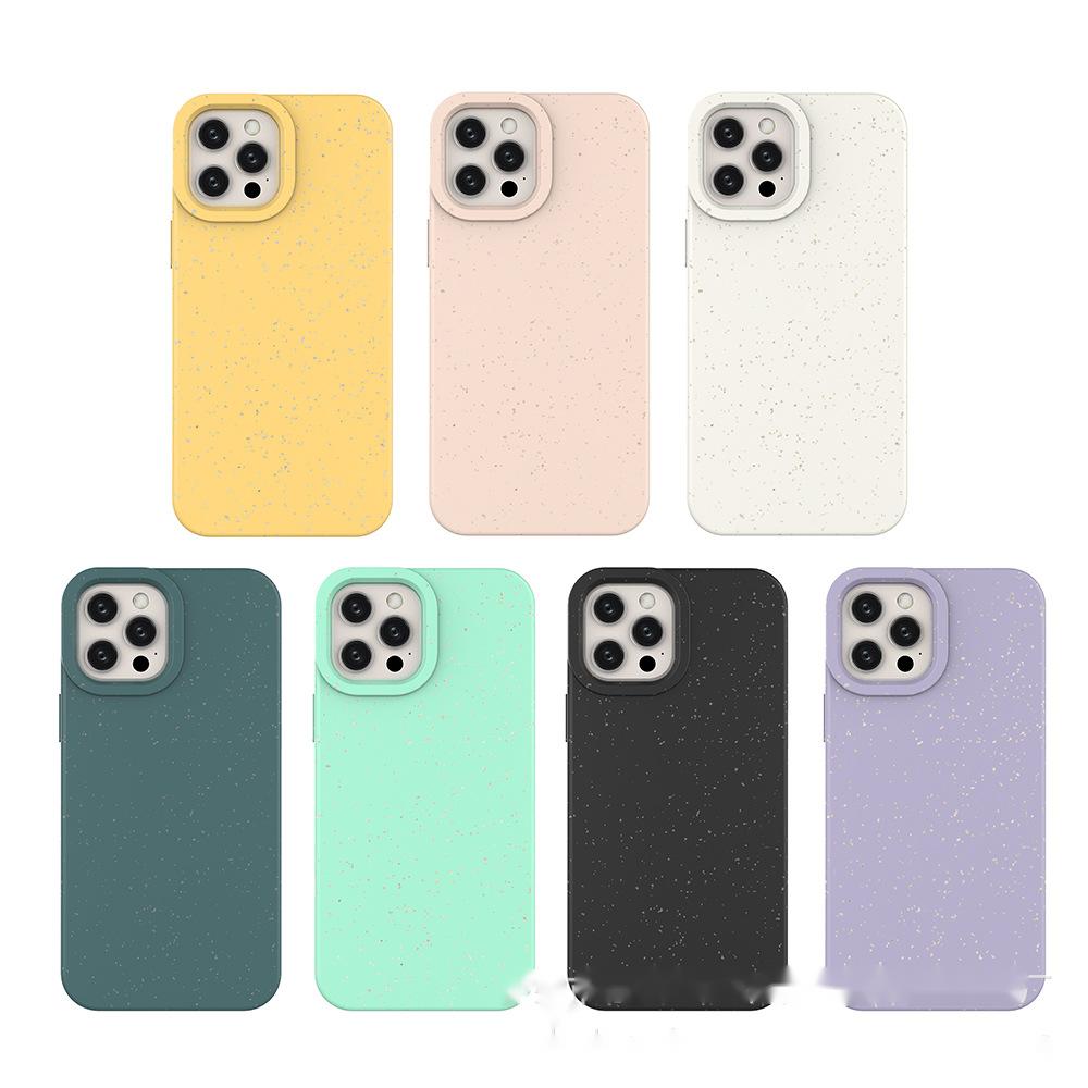 Wheat Straw PLA Environmentally Friendly Fully Degradable Mobile Phone Case - Image 3