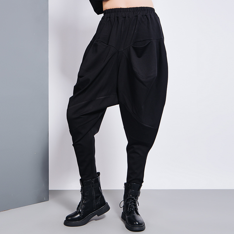 Title 1, Harem Pants, Loose Feet, All-Match Trousers, Wo...