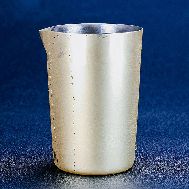 Stainless Steel Water Cup Silver Garland Cup Milk Cup