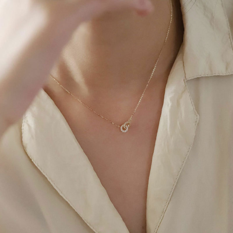 Women's S925 Sterling Silver Chain Necklace