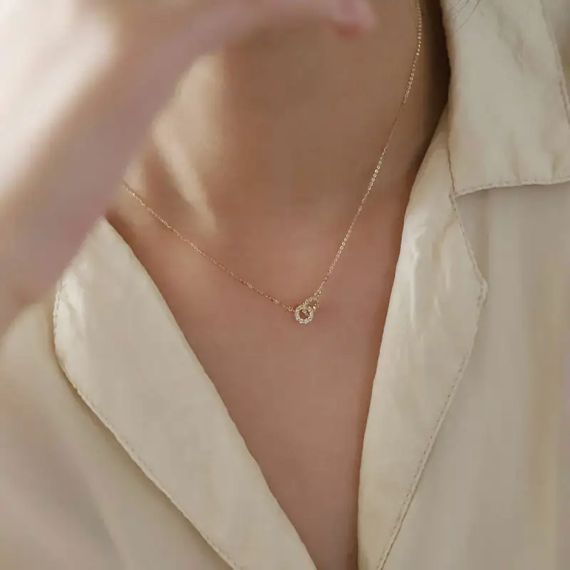 Women's S925 Sterling Silver Chain Necklace