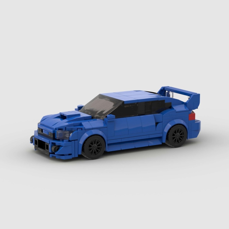 303PCS Sports Car Toy Building Set Winged Leopard WRX-StiS