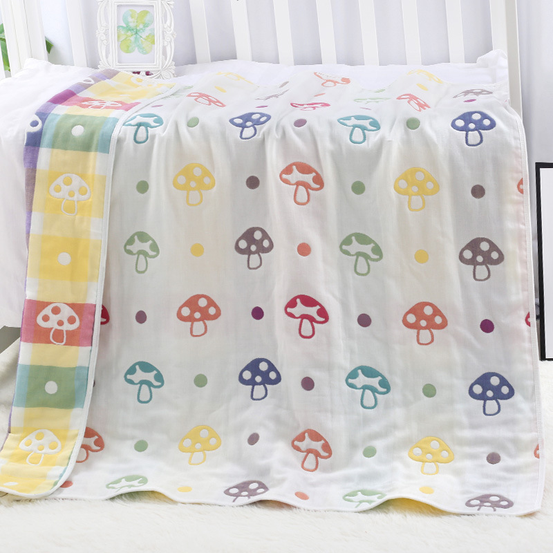 Title 22, Cotton Six-layer Gauze Towel Quilt Gauze Bath T...