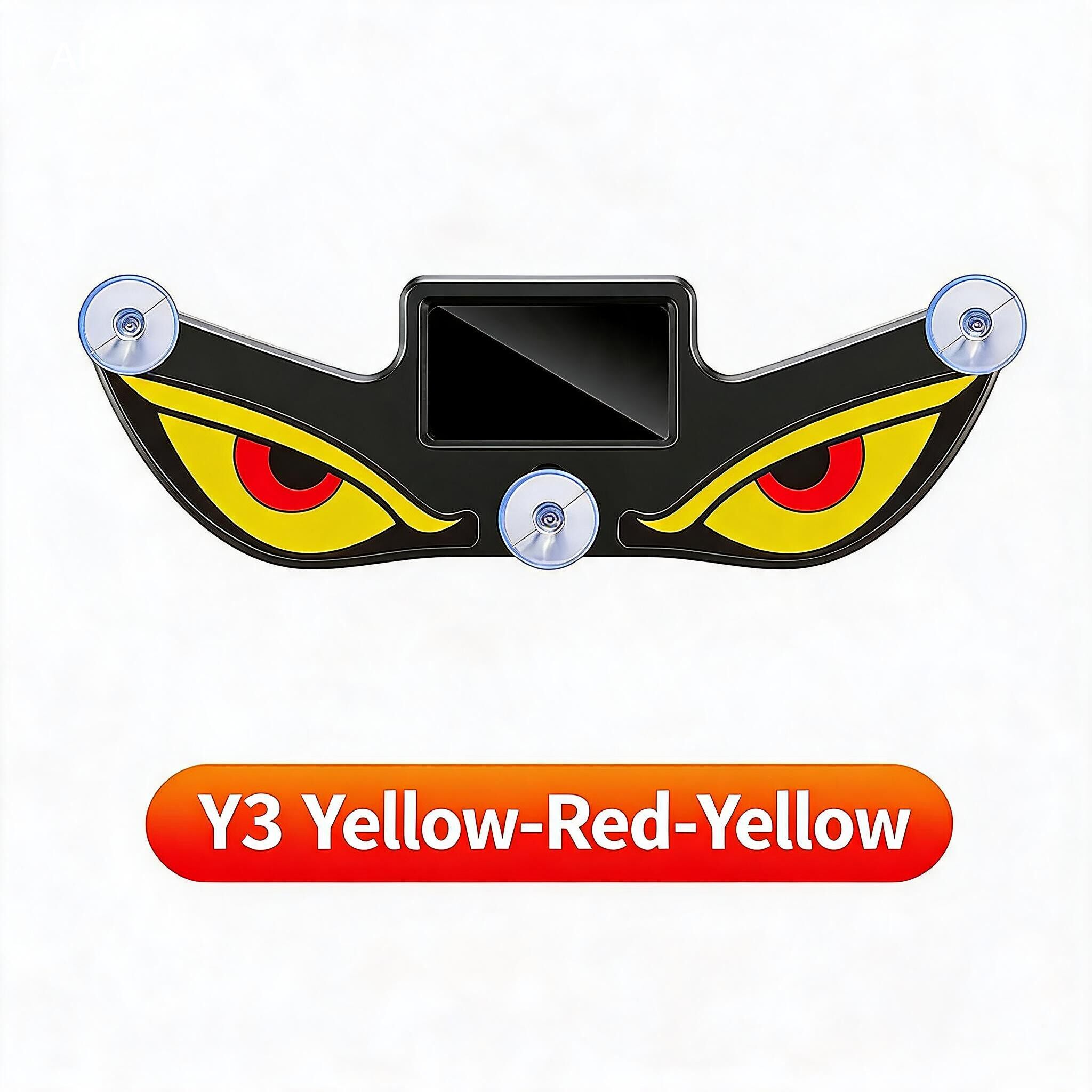 2026 New Car Accessories, Solar Devil Eyes LED Warning Light For Rear Windshield, Anti-rear Collision 4