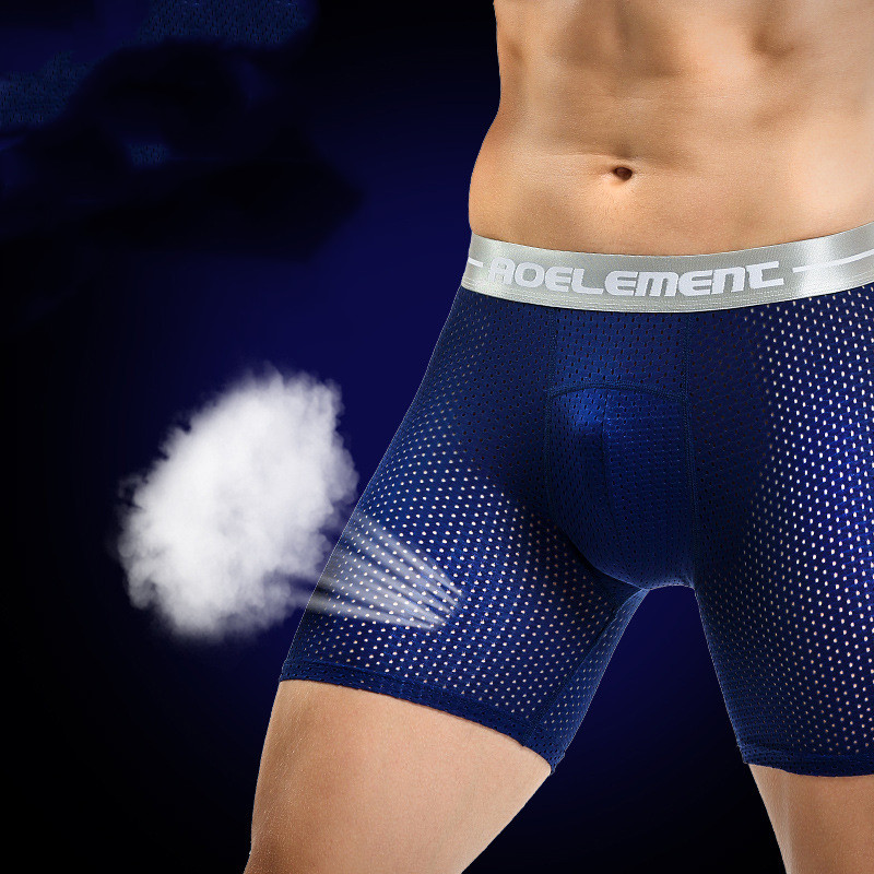 Men's Extended Sports Briefs Boxer Running Wear Resistant