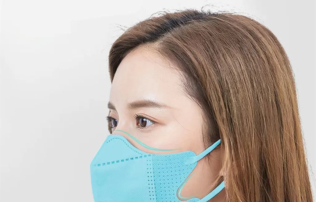 Comfortable 3-layer Thin Disposable Breathable Face Mask - Sky Blue