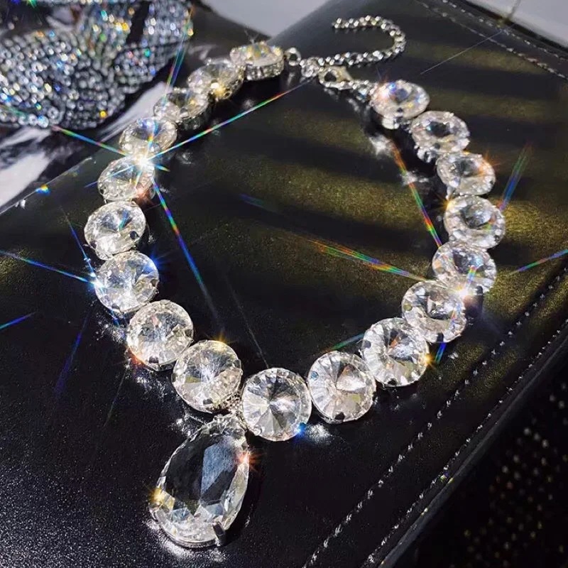 Women's Fashion Crystal Clavicle Chain - 3