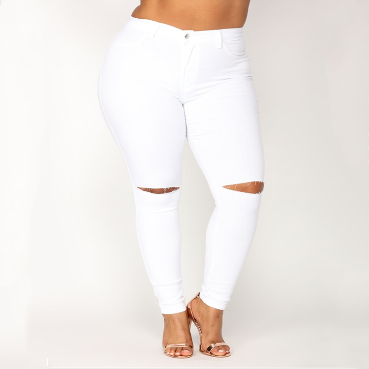 Title 6, Wish dames plus size broek effen kleur. Comfort...