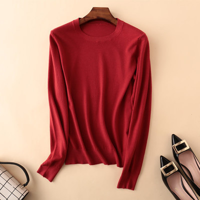 Women's Urban Casual Round Collar Loose Large Size Sweater Knitwear