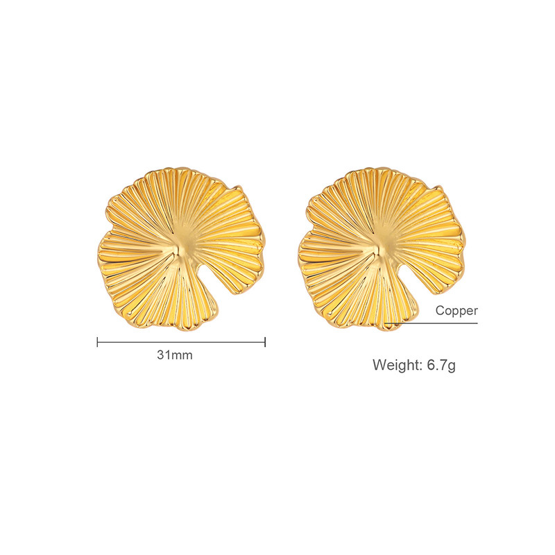 Fashion Cold Wind Metal Earrings
