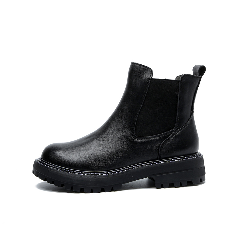 Title 6, New Velvet Leather Boots Women