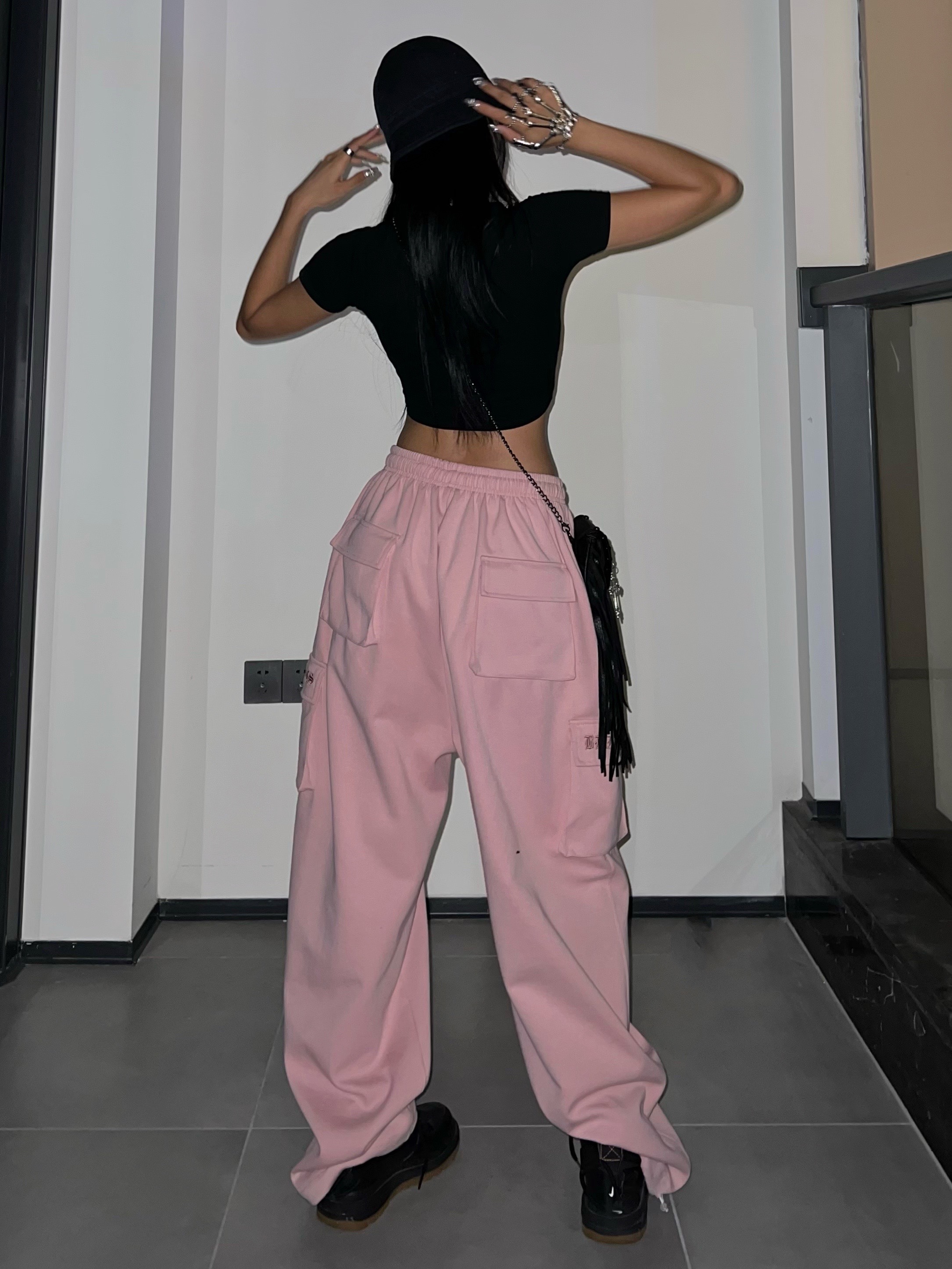 Title 4, Women Loose Jazz Hiphop Trousers For Casual Spo...