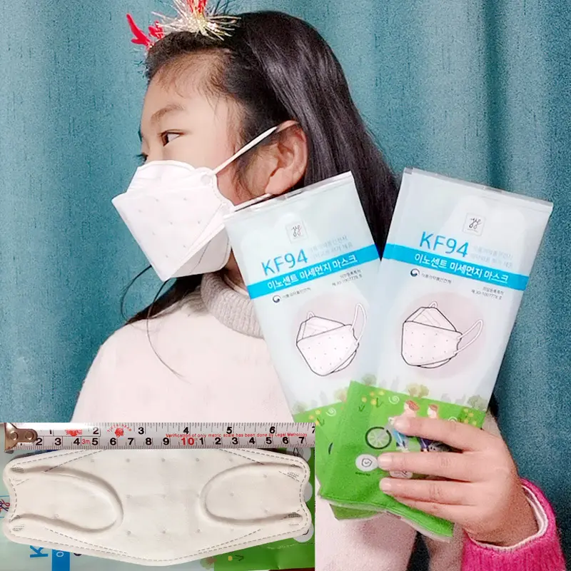 KF94 Mask Face 3D Stereo Child 1-12