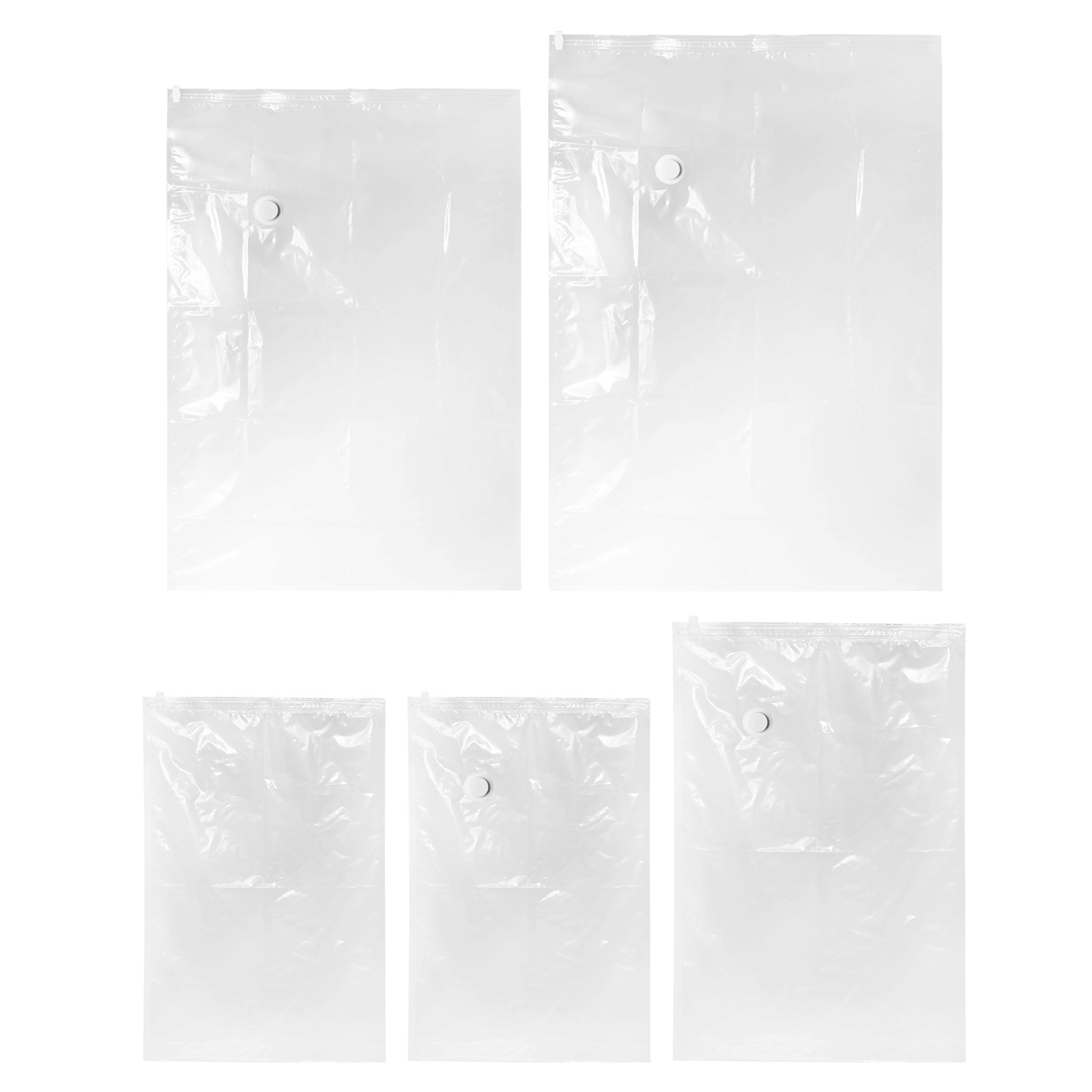 15 Pack Vacuum Storage Bags With Electric Pump, Space Saver Bags Compression For Comforters And Blankets, Sealer Clothes Storage Travel Essentials image 4