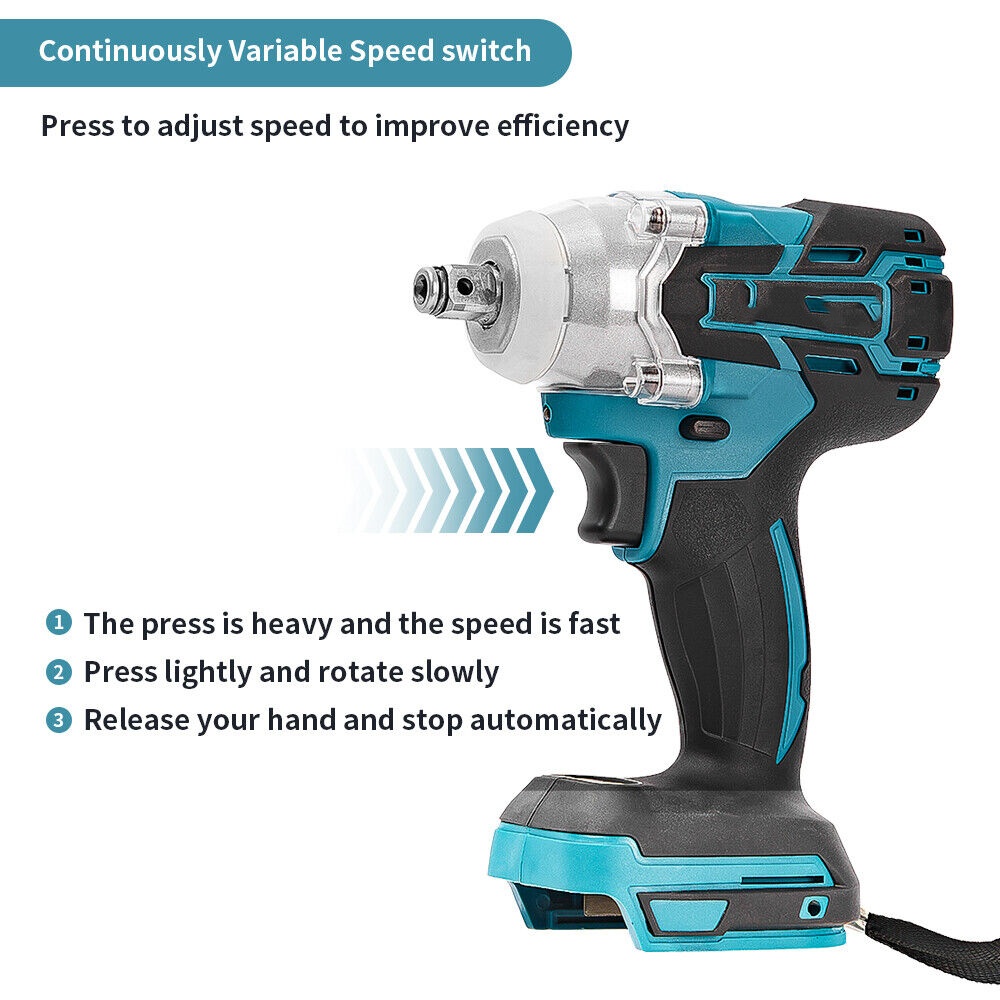 For  18V Cordless Impact Wrench, Brushless Screwdriver, Cordless Impact Wrench, Socket Wrench — foto 12