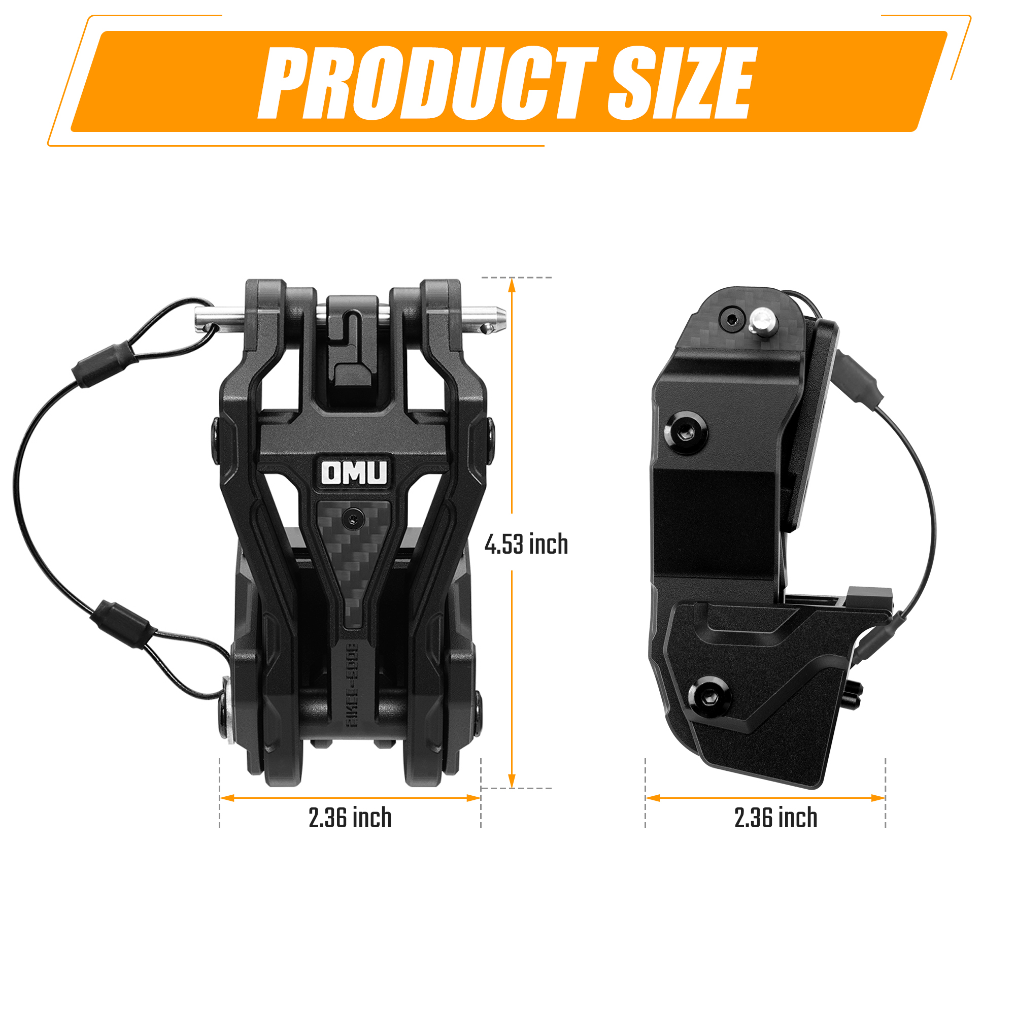 Hood Latch Lock Catch Compatible With 2007-2017 Wrangler JK JKU