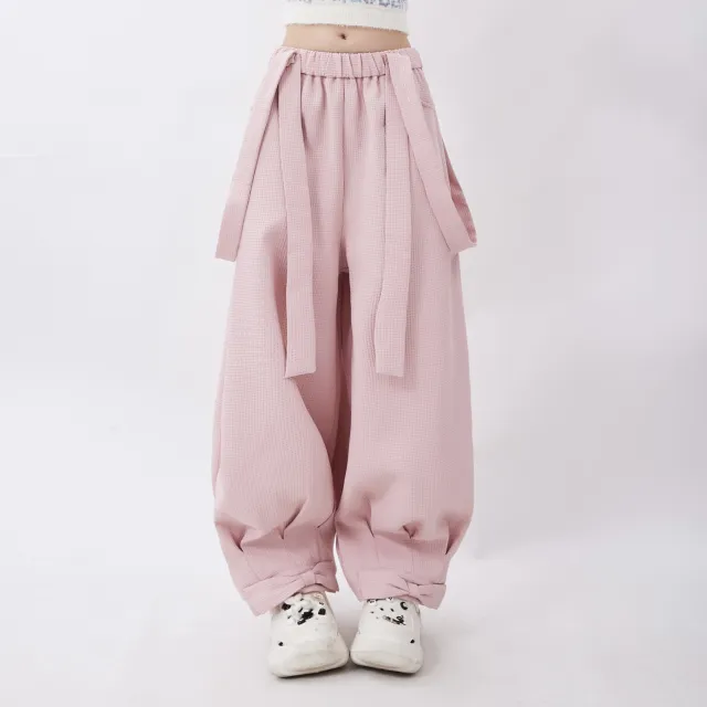 Female Summer Dopamine Wearing Strap Pants Pink - Shop at LoveMi