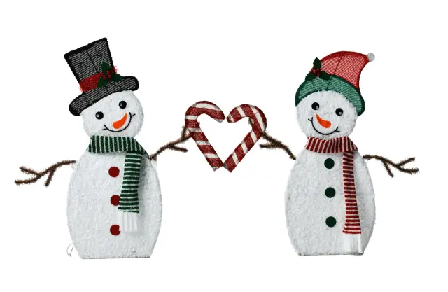 Heart shaped Snowman Christmas Warm Light Decorative Lights Holiday Home And Christmas Indoor And Outdoor Decoration Soft Light Atmosphere Lights ... Heartshaped Snowman Christmas - Shop at LoveMi