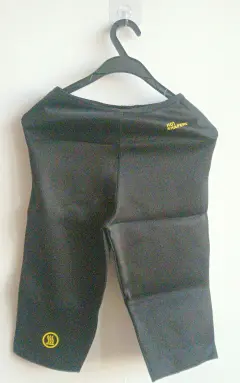 High-waist Cropped Trousers Abdomen Fitness Yoga Pants - Shorts L - View 1