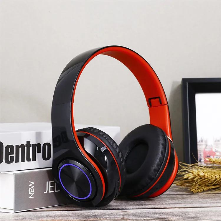 Portable Wireless Headphones Strong Bass Bluetooth Headset Noise Cancelling Bluetooth Earphones – image 2