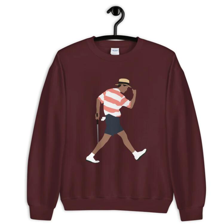 New Printed Loose Casual Men's And Women's Korean-style Loose Round Neck Pullover