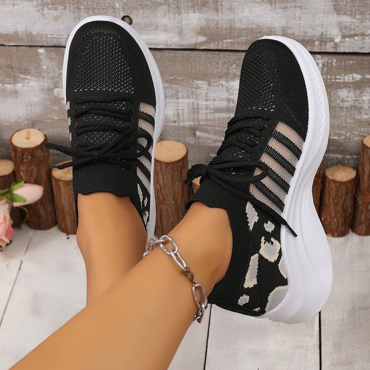 Mesh Lace-Up Sneakers, picture 3 of 3
