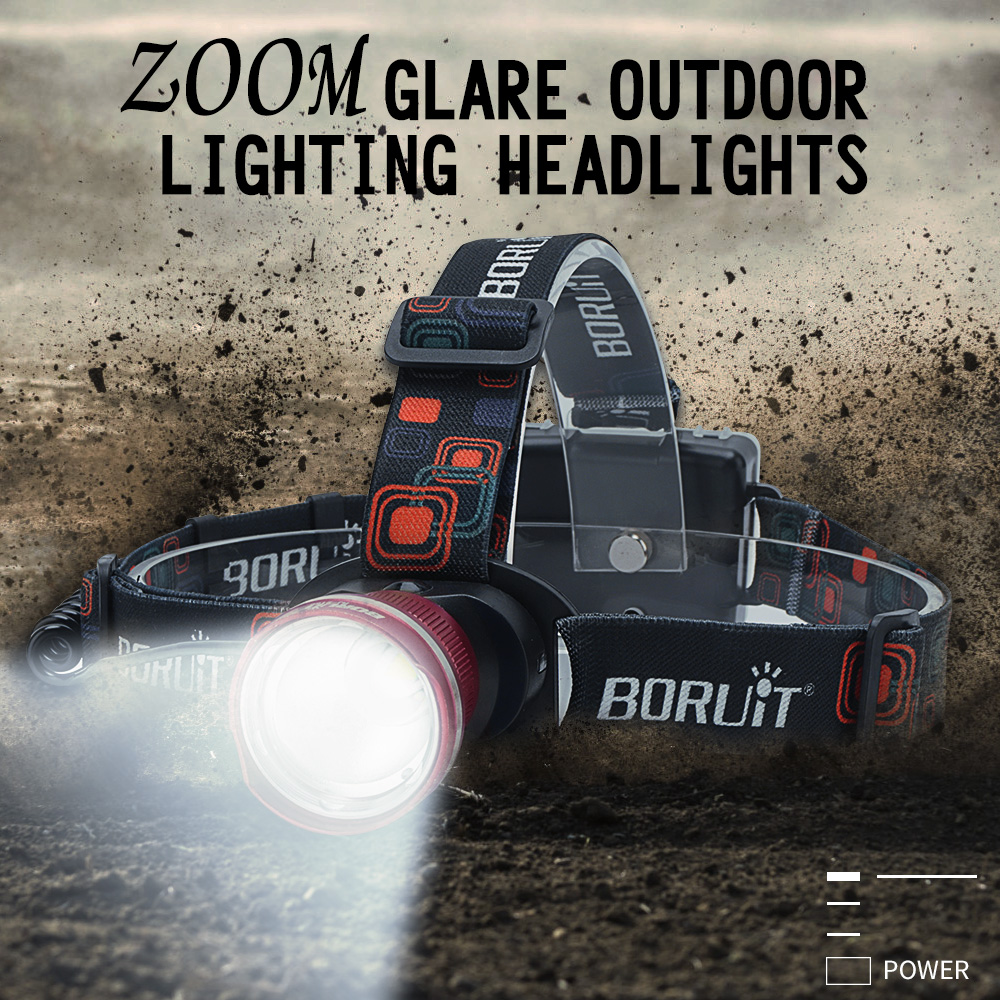 Super Bright Zoom 12000LM LED Headlamp Headlight Torch Flashlight 3Mode — image 8