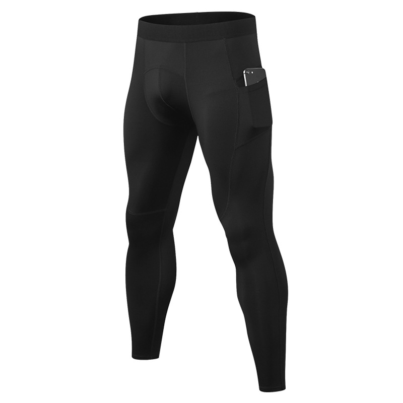 Title 2, PRO-tights voor heren met zakken Fitnesstraining