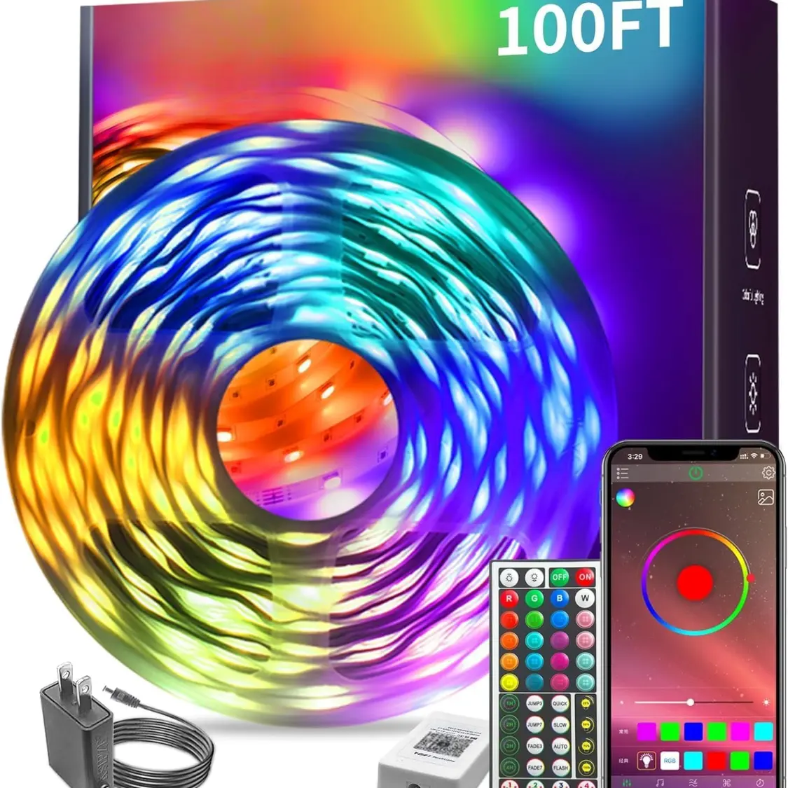 Remote Led Lights For Bedroom Room Lighting