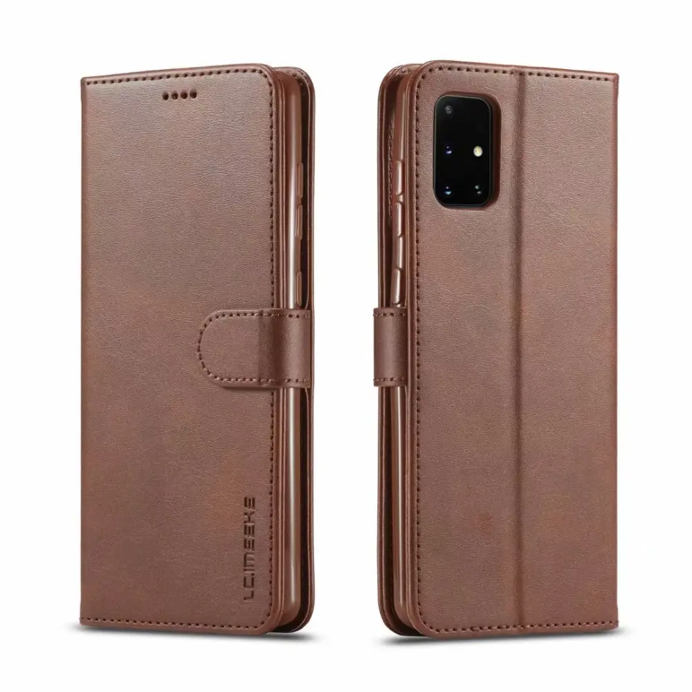 Leather Magnetic Calf Pattern Case
