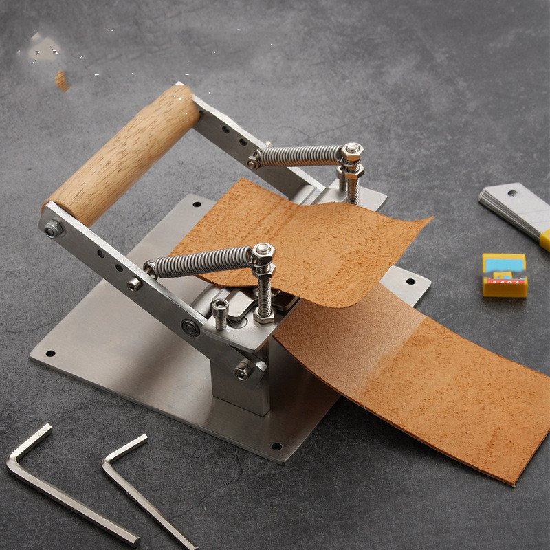 Leather Cutter Splitter Paring Peeling Machine Skiver Shovel