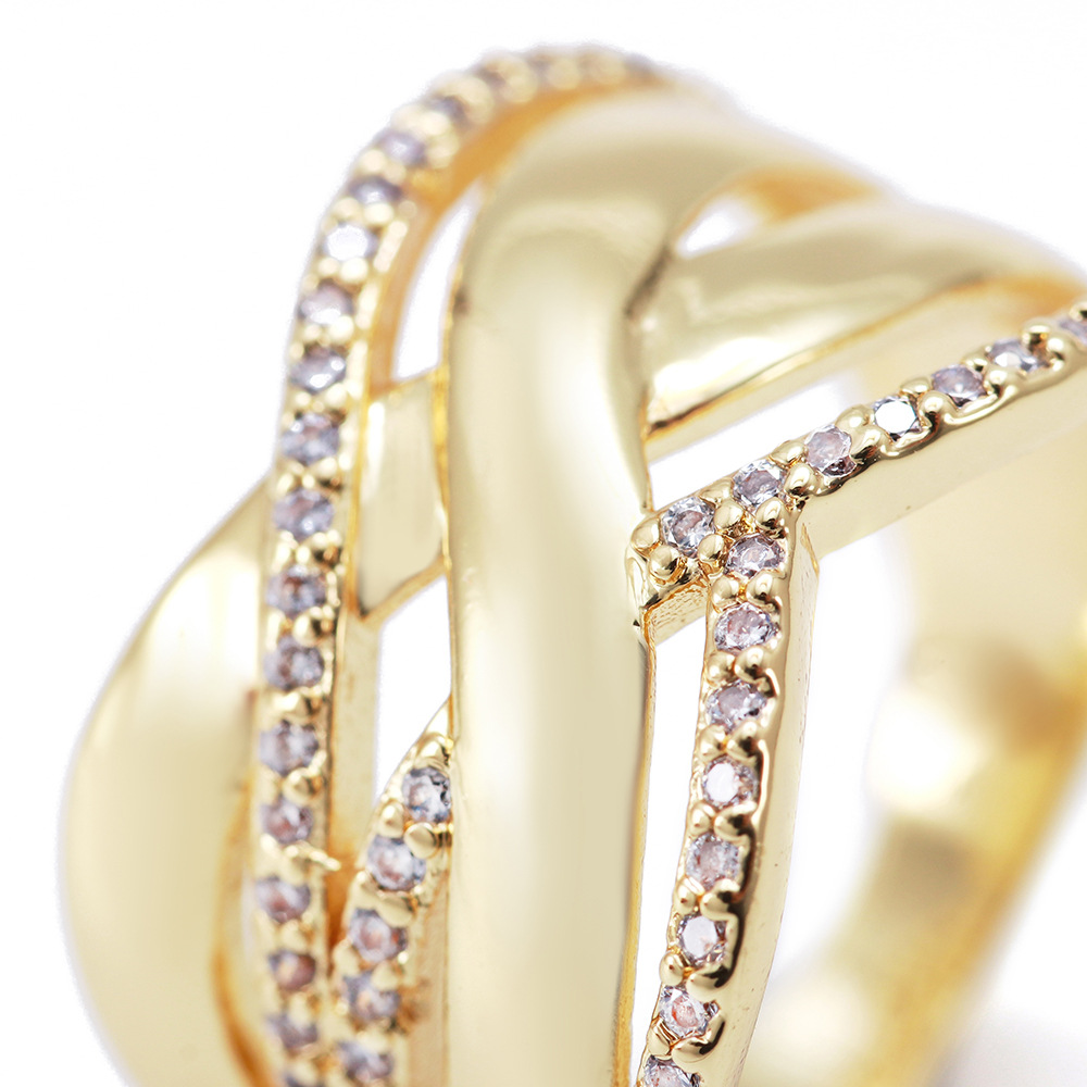 Atmospheric Exaggerated Ring Women Popular Hot European And American Ring