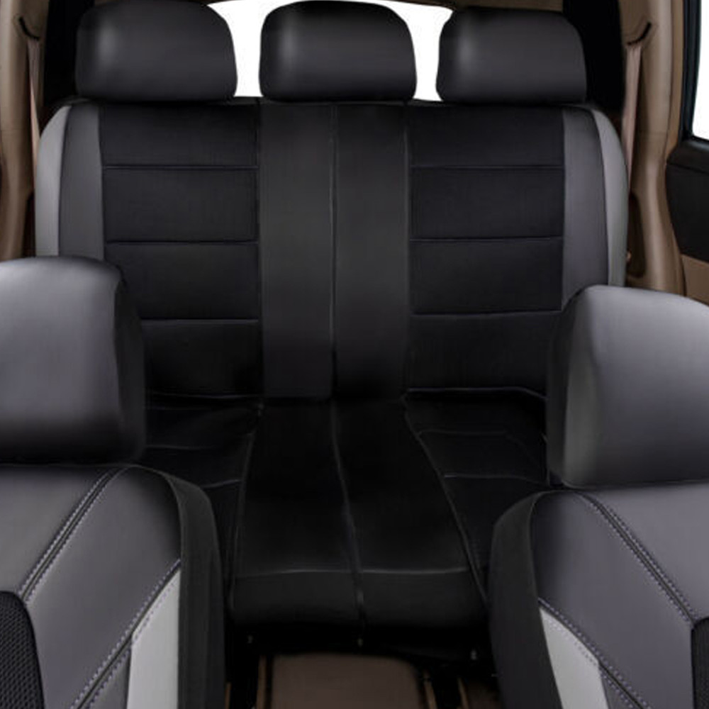 9pcs Full Set Universal PU Leather Seat Covers Protectors Non-Slip — image 6