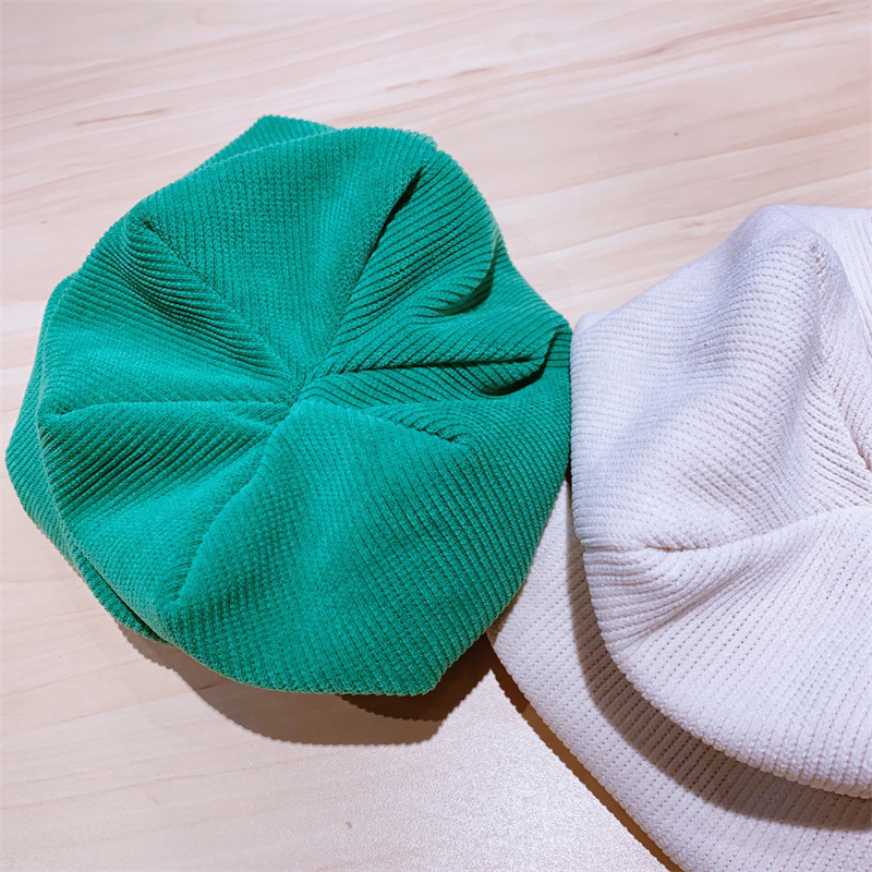 Women's Knitted Hat Autumn And Winter Personality Zipper Loose American Style