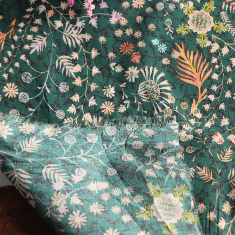 Long Staple Cotton Fabric Digital Printing Girls'